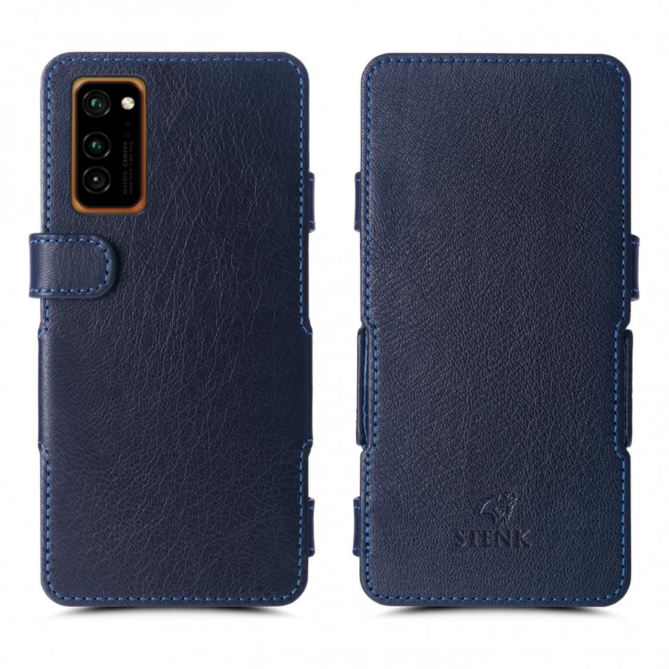 Чехол книжка Stenk Prime для Huawei Honor View 30 Синий (66453)