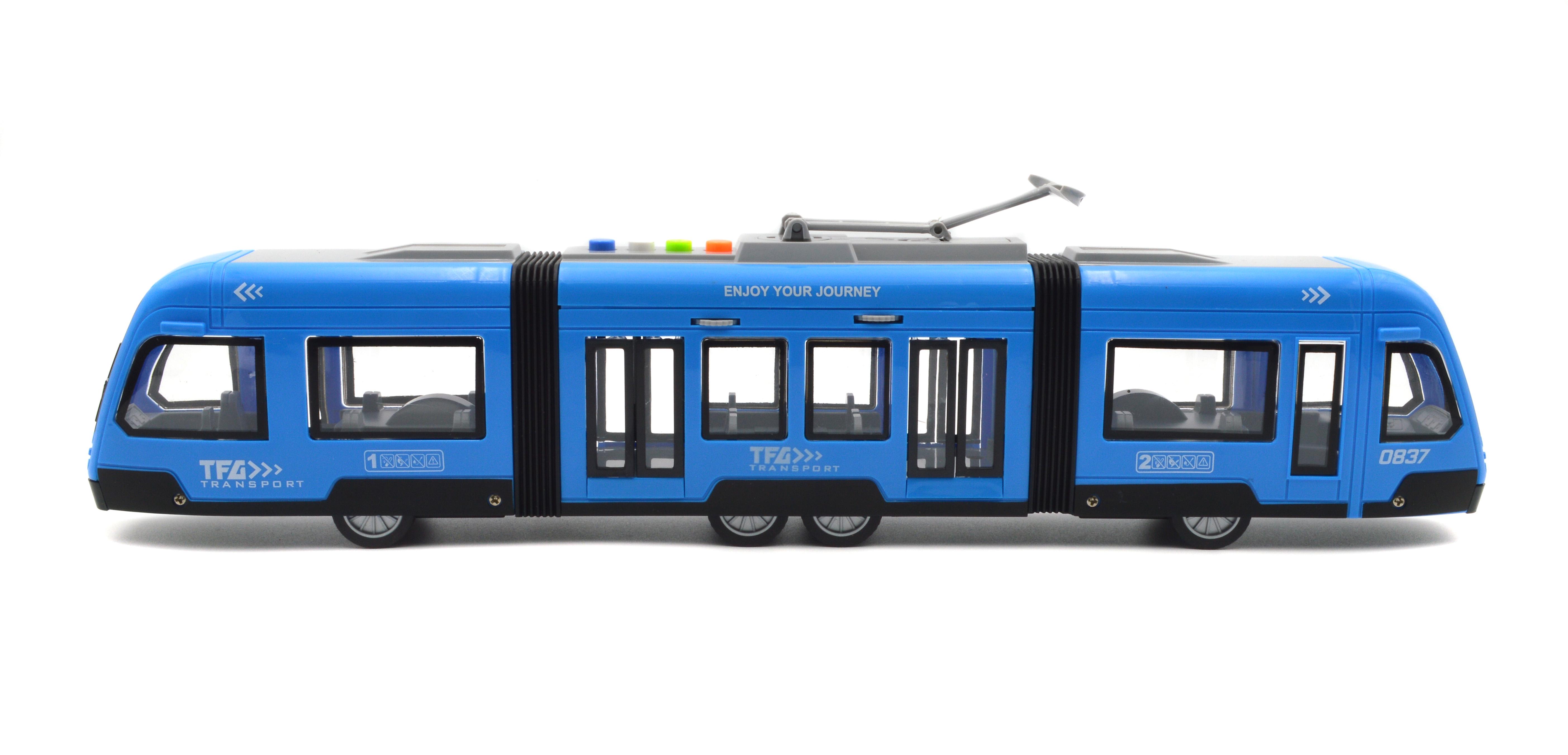 Трамвай WY930B масштаб 1:16 звук/свет/открывающаяся дверь (30358491) - фото 2