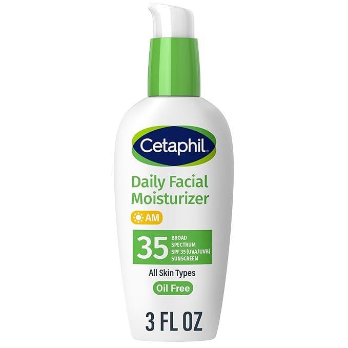 Крем для обличчя зволожуючий Cetaphil для сухої або жирної шкіри SPF 35