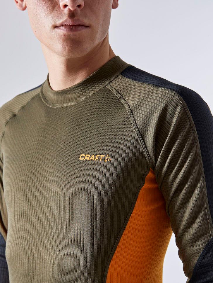 Термокофта чоловіча CRAFT СORE Dry Baselayer Top 1909269-648560 M Olive - фото 4