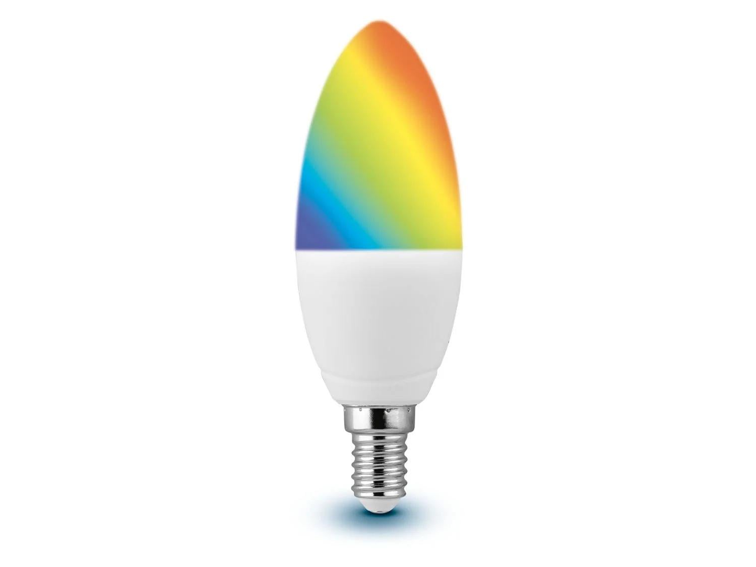 Умная лампа LED Livarno Home RGBW Zigbee Smart Home Е14 6,5 Вт 470 Лм (D1-00343)