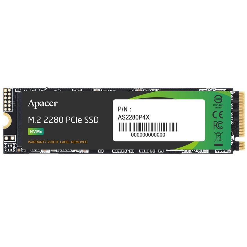 SSD-диск Apacer AS2280P4X 256 Гб M.2 2280 PCIe 3.0 x4 3D TLC (AP256GAS2280P4X-1)