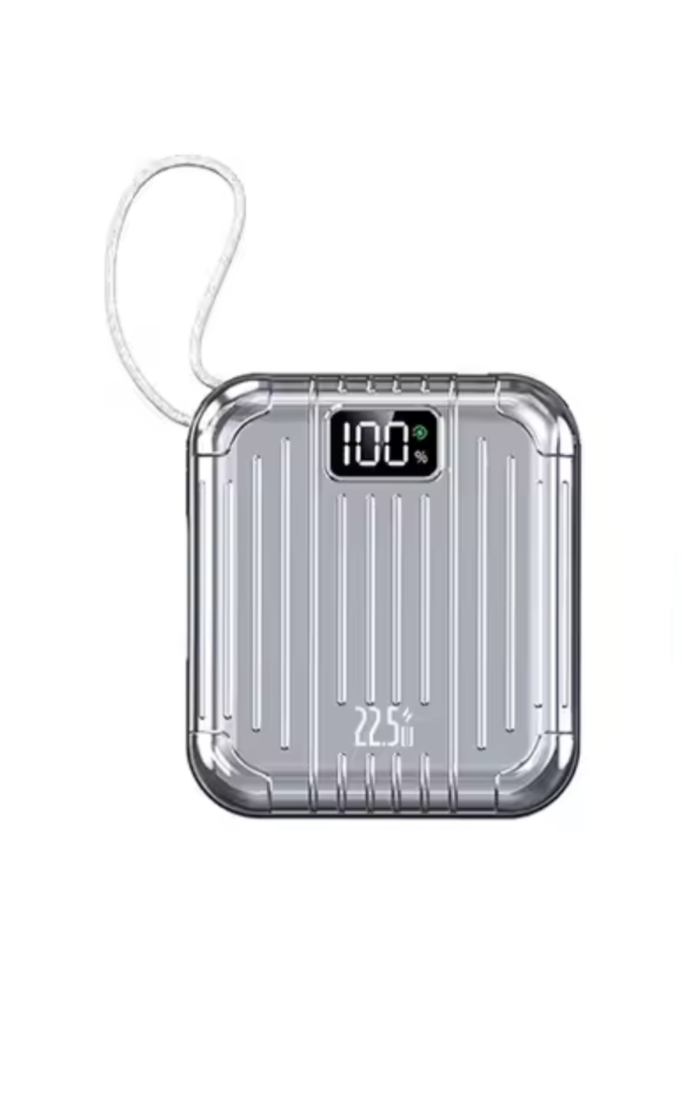 Повербанк зі швидкою зарядкою Type-C/Lightning 10000 мАг 22,5W Сірий (2575731230) - фото 1 Повербанк зі швидкою зарядкою Type-C/Lightning 10000 мАг 22,5W Сірий (2575731230) - фото 1