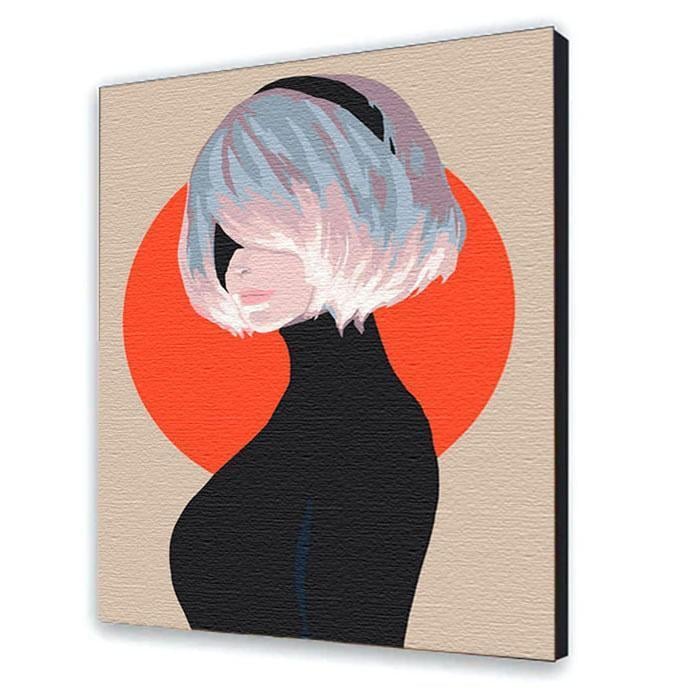 Картина за номерами ART CRAFT Дівчина воїн 40х50 см (10287-AC)