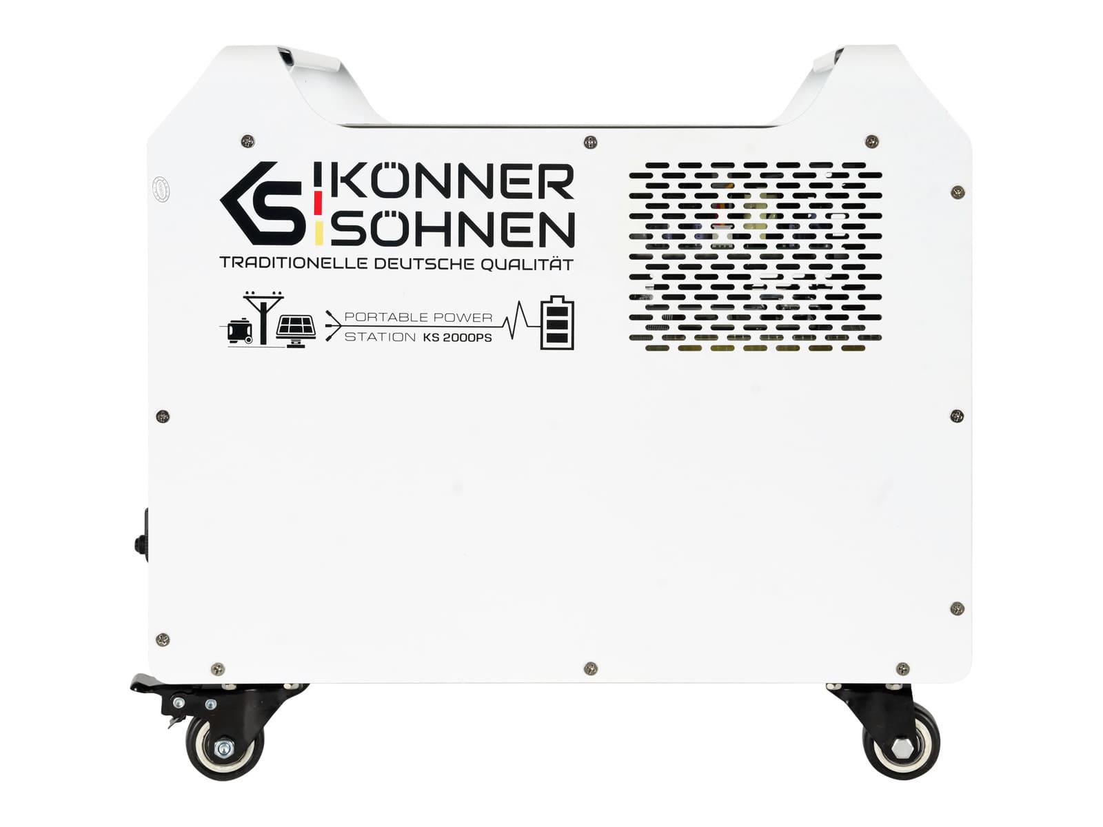 Електростанція зарядна Konner&Sohnen KS 2000PS LifePo4 6000+ циклів 1792 Вт/год 70 мАг 2000-4000 Вт/год (000147251) - фото 10 Електростанція зарядна Konner&Sohnen KS 2000PS LifePo4 6000+ циклів 1792 Вт/год 70 мАг 2000-4000 Вт/год (000147251) - фото 10