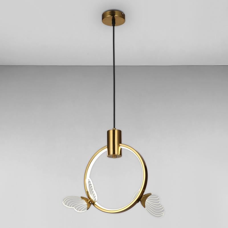 Люстра подвесная светодиодная Light House LS-18087 LED 12 W Бронзовый