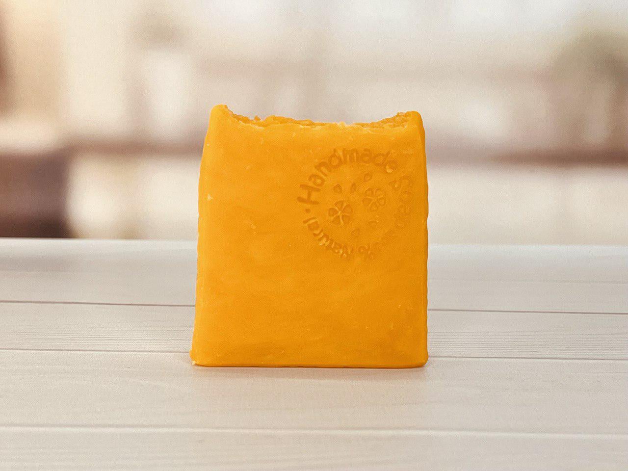 Мило с нуля Солнечная облепиха с маслом Ши