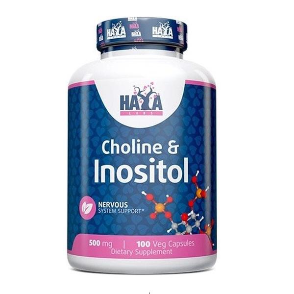 Инозитол Haya Labs Choline & Inositol 100 капсул (000019556)