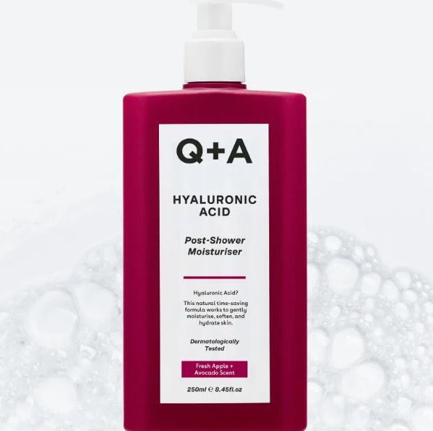 Средство для интенсивного увлажнения влажной кожи Q+A Hyaluronic Acid Post-Shower Moisturiser 250 мл (QA6326)