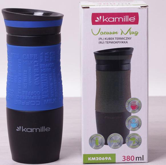 Термос Kamille Machiato-II из нержавеющей стали 380 мл