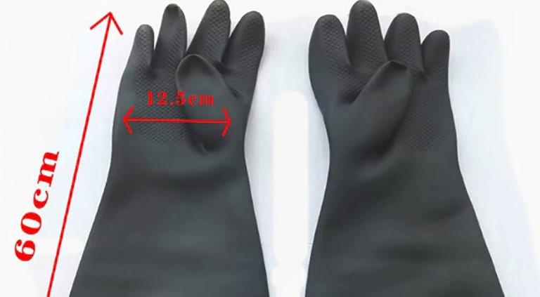 Перчатки для пескоструйной камеры безшовные 60х20 см (1560945426) - фото 3 Перчатки для пескоструйной камеры безшовные 60х20 см (1560945426) - фото 3