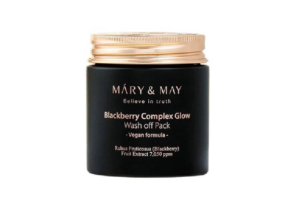 Маска для обличчя з екстрактом ожини антиоксидантна глиняна Mary&May Blackberry Complex Glow Wash off Pack 125 г Маска для обличчя з екстрактом ожини антиоксидантна глиняна Mary&May Blackberry Complex Glow Wash off Pack 125 г