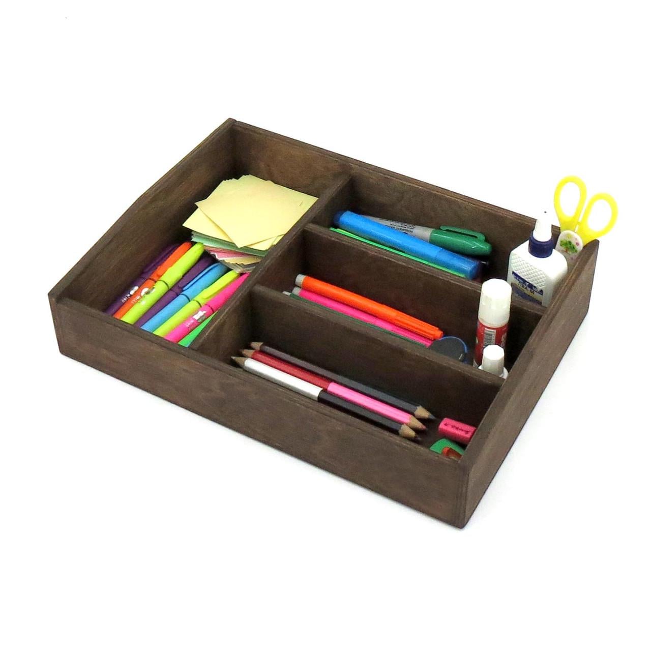 Органайзер настольный из дерева Натман Капучино (Кнц-004409)