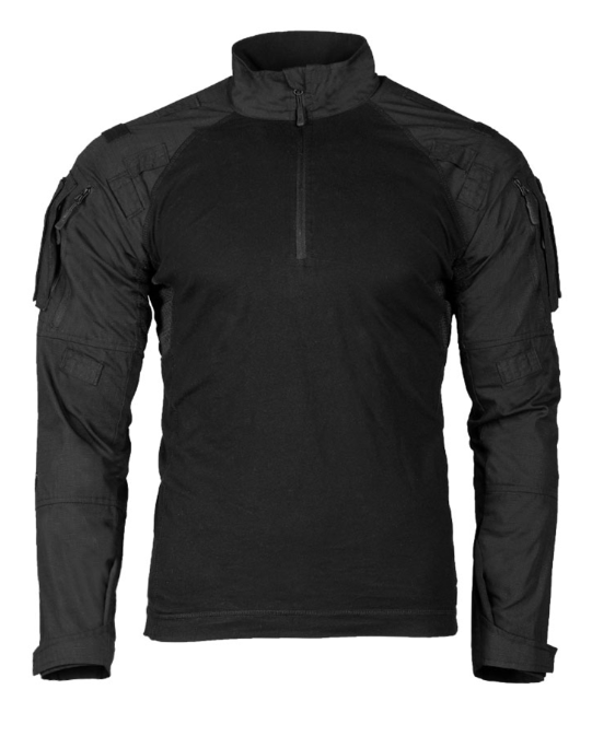 Рубашка Mil-Tec Feldhemd Tactical 2.0 Schwartz 3XL Черный (10921102-907-3XL) - фото 1