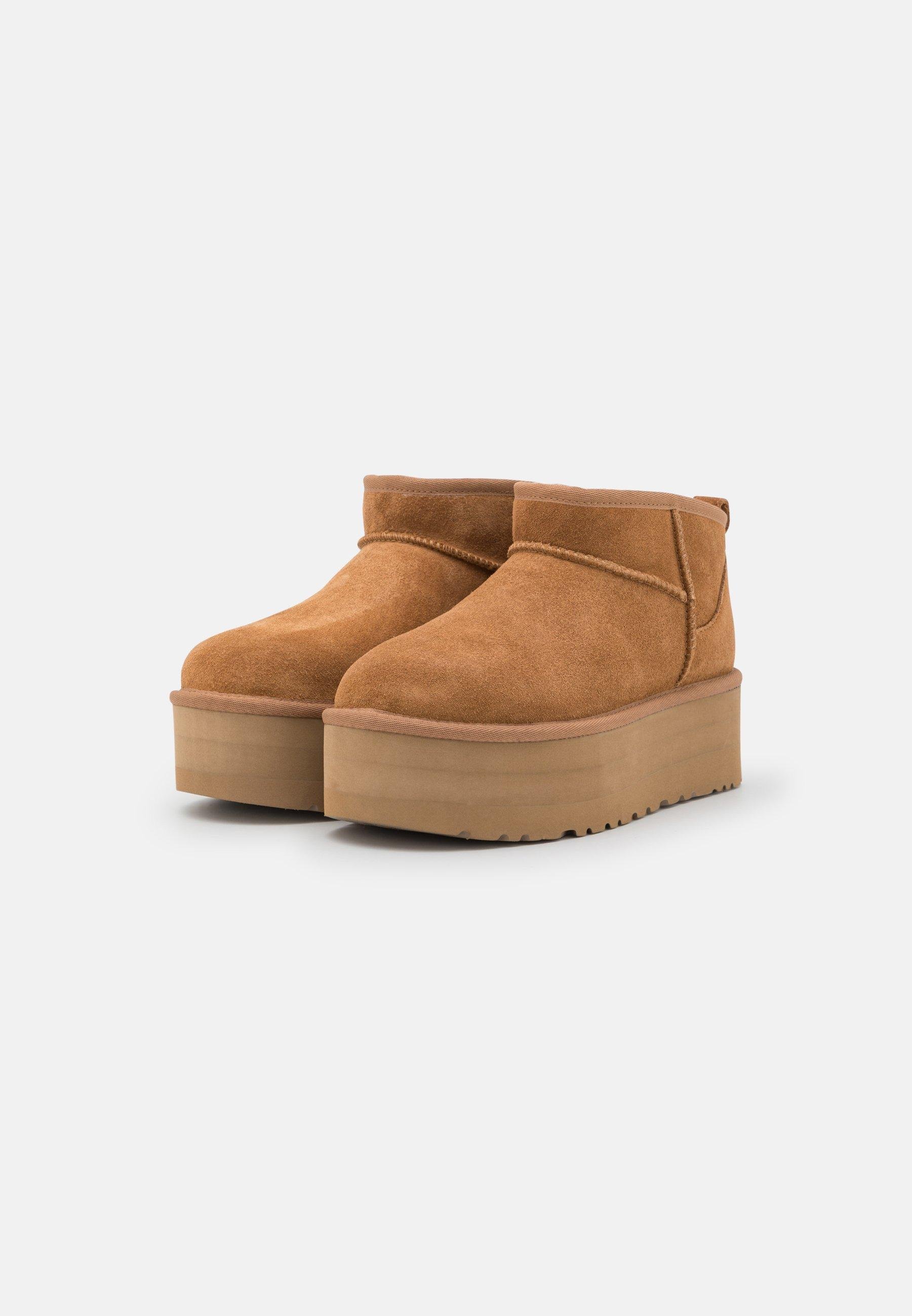 Угги женские UGG Classic Ultra Mini Platform р. 38 Chestnut (1135092) - фото 2