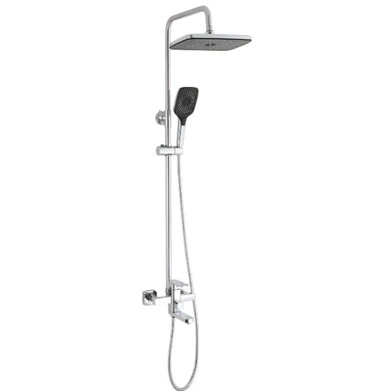 Душова система MIXXUS Relax 009-J з регулюванням висоти силумін Хром (MI8274)
