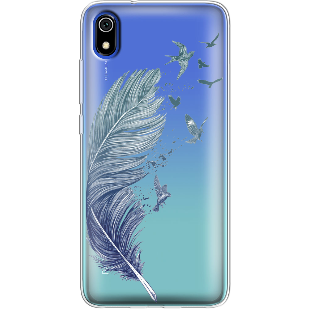 Чохол Boxface Xiaomi Redmi 7A Feather Прозорий силікон (37400-cc38-37400)