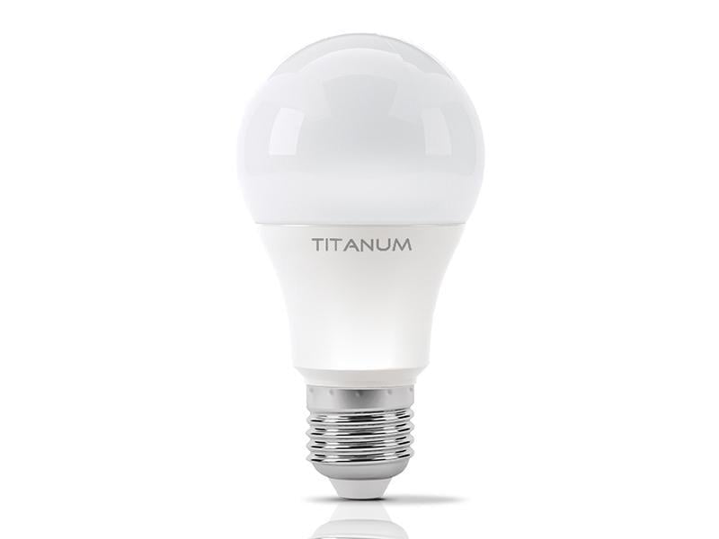 Светодиодная лампа TITANUM A60 10W E27 4100K 220V (TLA6010274)