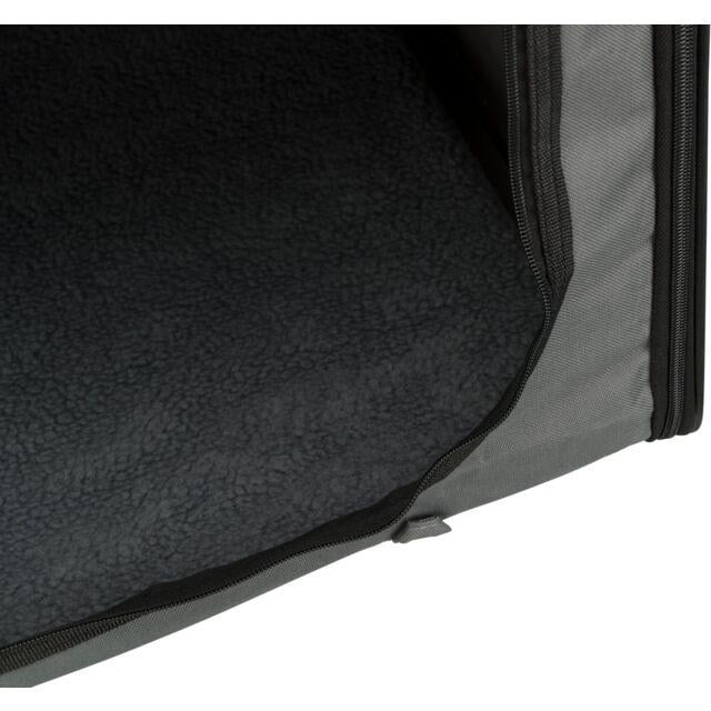 Переноска мобільна Trixie для собак M-L Темно-сірий/Світло-сірий (TX-39705) - фото 7 Переноска мобільна Trixie для собак M-L Темно-сірий/Світло-сірий (TX-39705) - фото 7