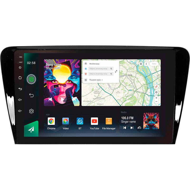 Магнитола штатная Sigma PRO 108128 2K 8/128 GB Skoda Octavia 3 A7 2013-2018 A 10" (AR-79054)