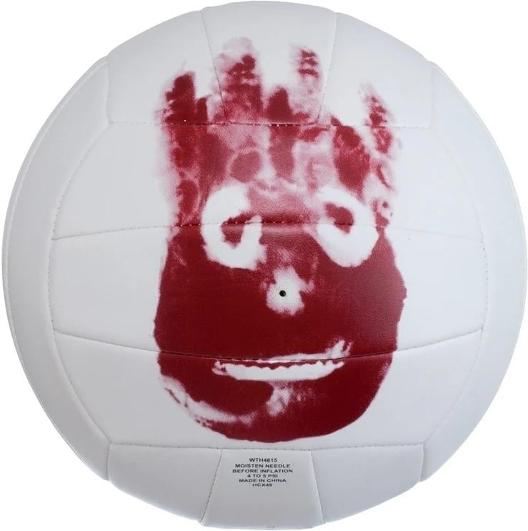 Волейбольный мяч Wilson MR Wilson CASTAWAY SS13 р. 5 Бело-красный (WTH4615XDEF)