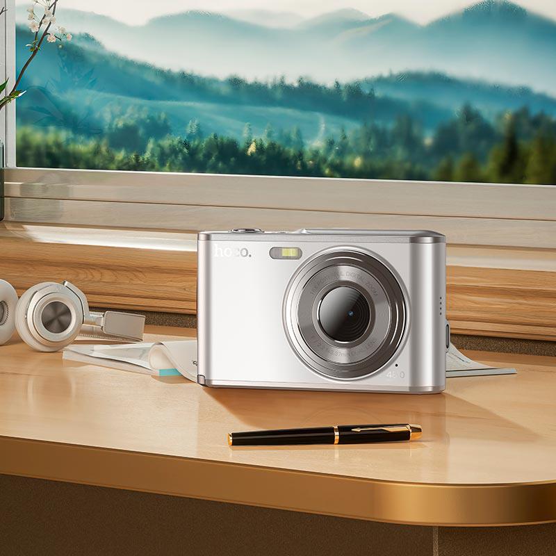 Фотокамера цифрова Hoco DV203 4K Ultra HD 2,8" IPS White (17385) - фото 4 Фотокамера цифрова Hoco DV203 4K Ultra HD 2,8" IPS White (17385) - фото 4