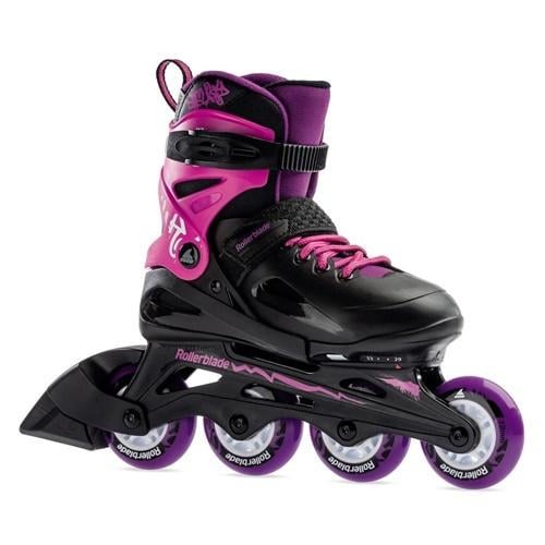 Ролики дитячі Rollerblade Fury G р. 29-34 Чорно-фіолетовий - фото 1