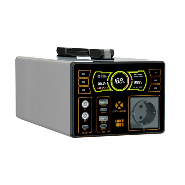 Портативная зарядная станция APstorage LAKE 1000 1051 Вт·ч 1000 Вт (aee0190b) Портативная зарядная станция APstorage LAKE 1000 1051 Вт·ч 1000 Вт (aee0190b)
