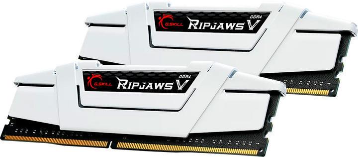 Оперативная память G.Skill Ripjaws V DDR4 2x16GB/3600 White (F4-3600C18D-32GVW) - фото 2