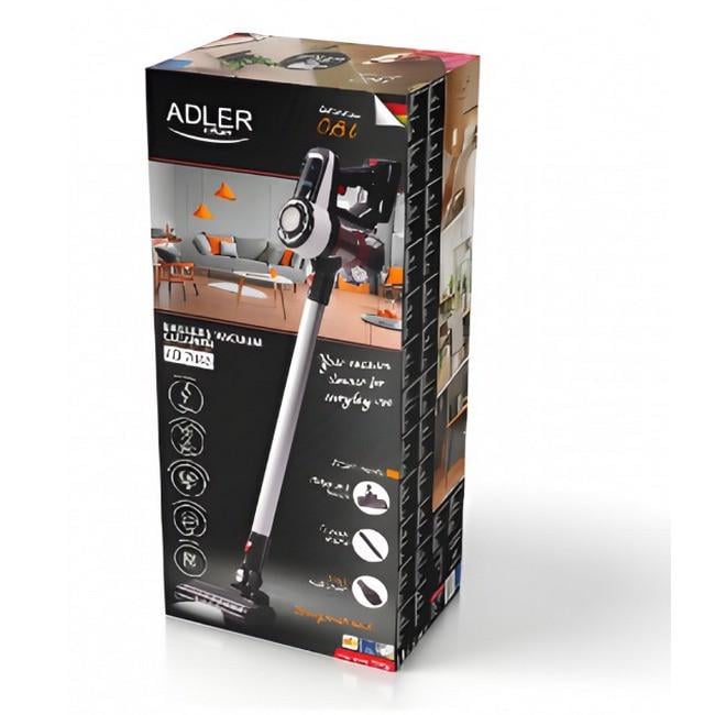 Пылесос аккумуляторный Adler AD 7048 Black (iz14575) - фото 8 Пылесос аккумуляторный Adler AD 7048 Black (iz14575) - фото 8