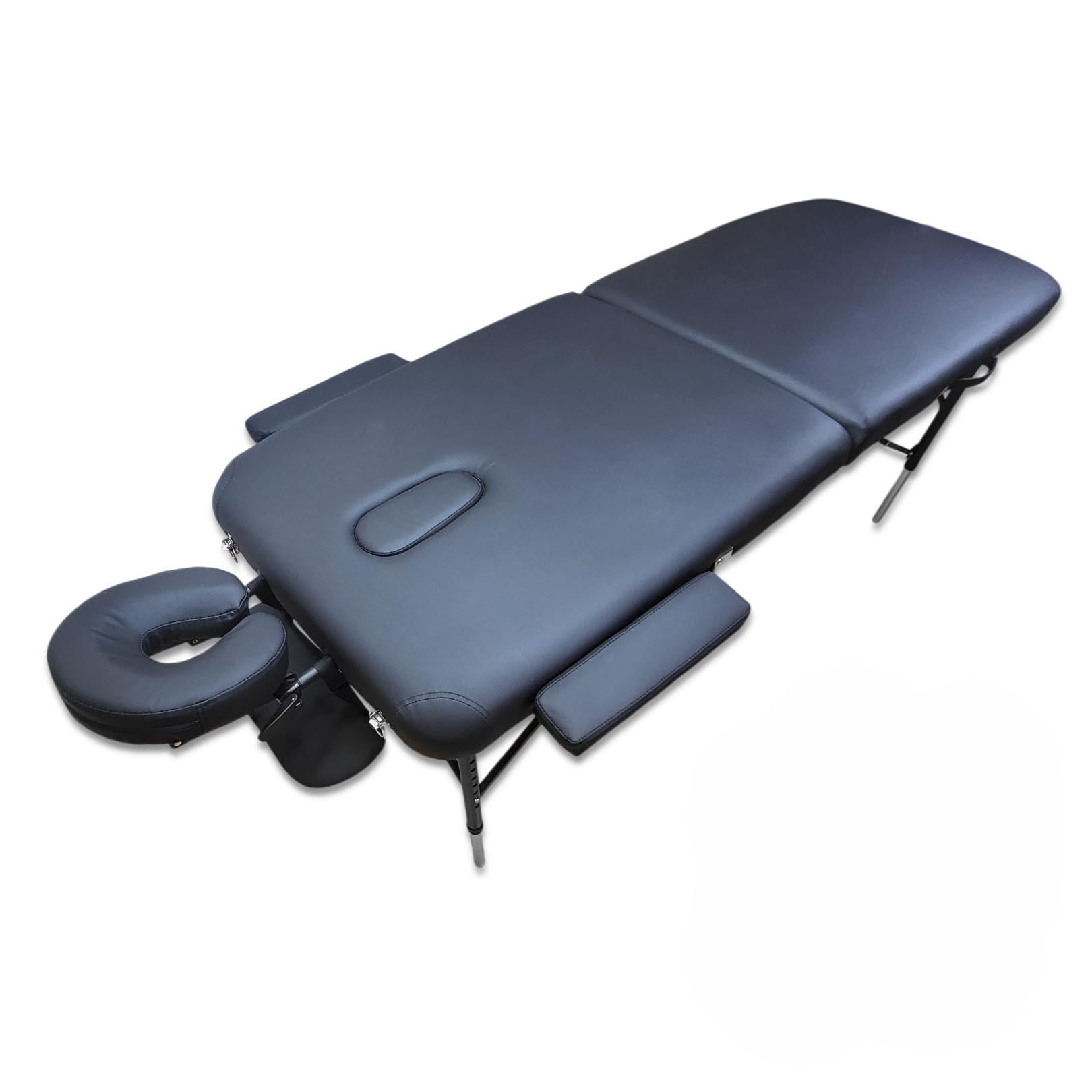 Массажный стол EasyFit ZenRest-2 складной Черный (EF-2216-70)
