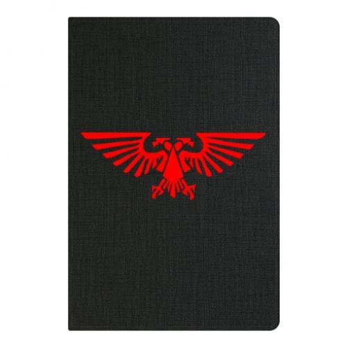 Блокнот Imprerium Warhammer 40000 Red logo А5 в лінію 112 сторінок 70 г/м2 Чорний (2636204-2-25122) - фото 1