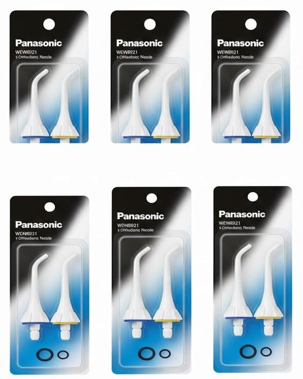 Сменные насадки для ирригатора Panasonic EW-0950-W835-AS3 6 блистеров (31991706)