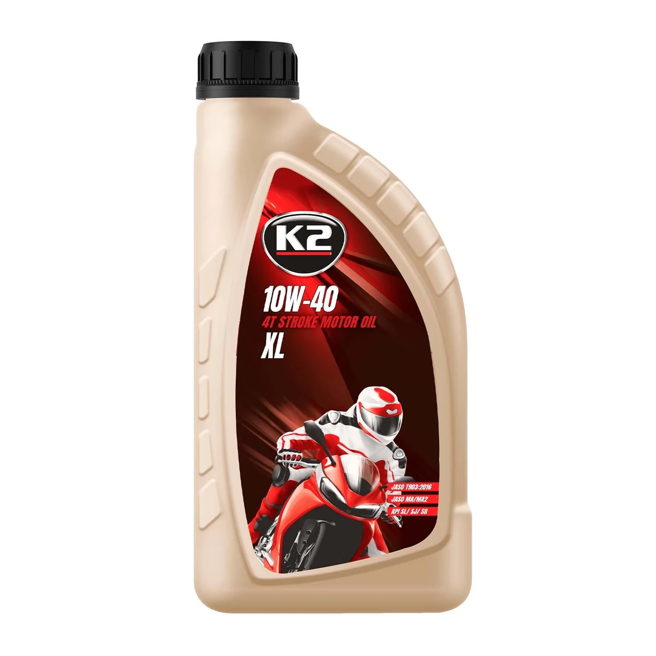 Масла моторные K2 4T Stroke Oil XL SL 10W-40 1 л Масла моторные K2 4T Stroke Oil XL SL 10W-40 1 л