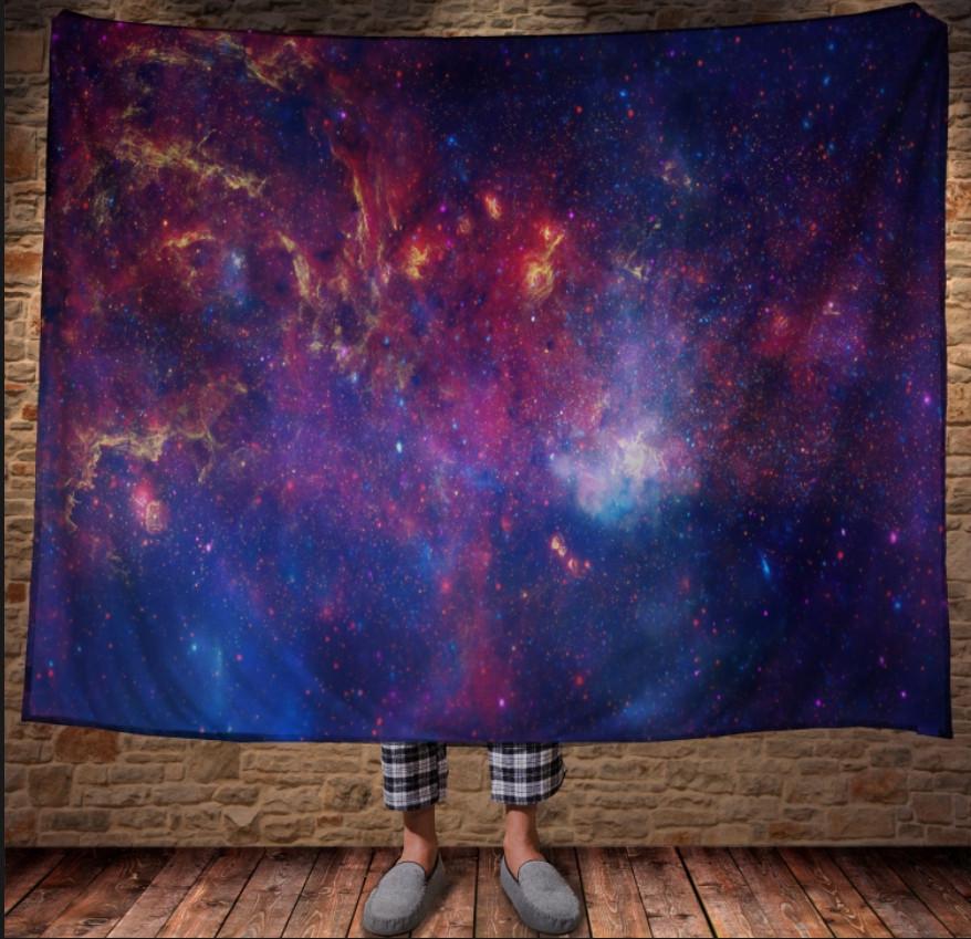 Плед с 3D принтом Космос 02 150x200 см (epi_0154) Плед с 3D принтом Космос 02 150x200 см (epi_0154)