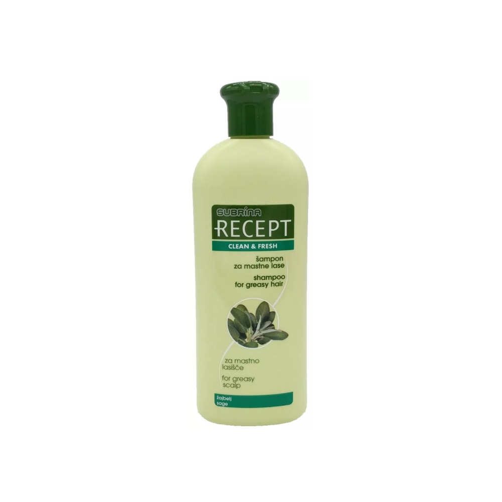 Шампунь для жирного волосся Subrina Professional Recept Clean & Fresh For Greasy Hair Shampoo 400 мл