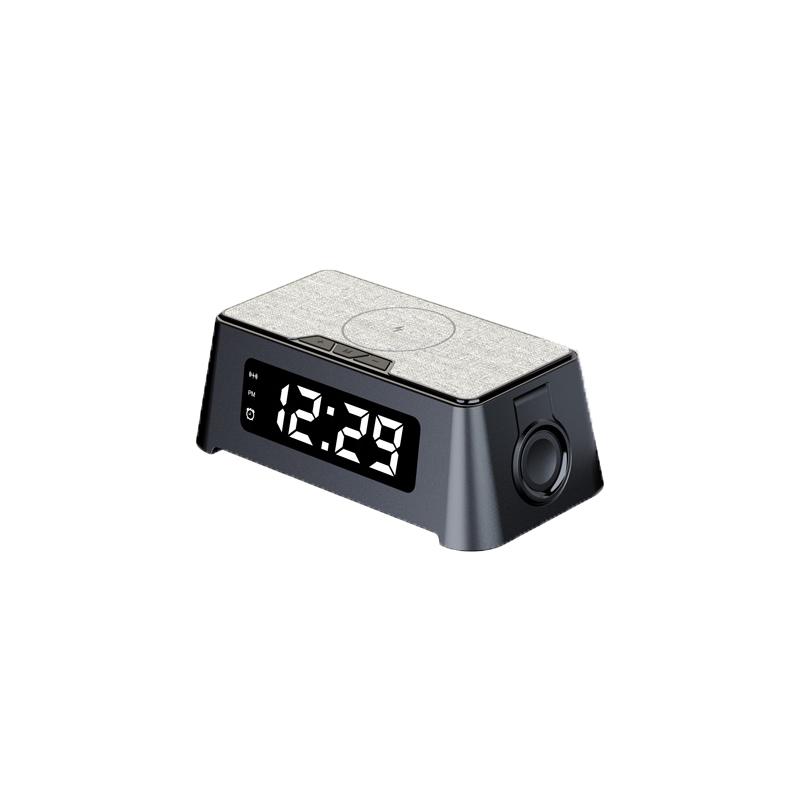 Беспроводное зарядное устройство Stand Watch 4 in 1 Qi Черный