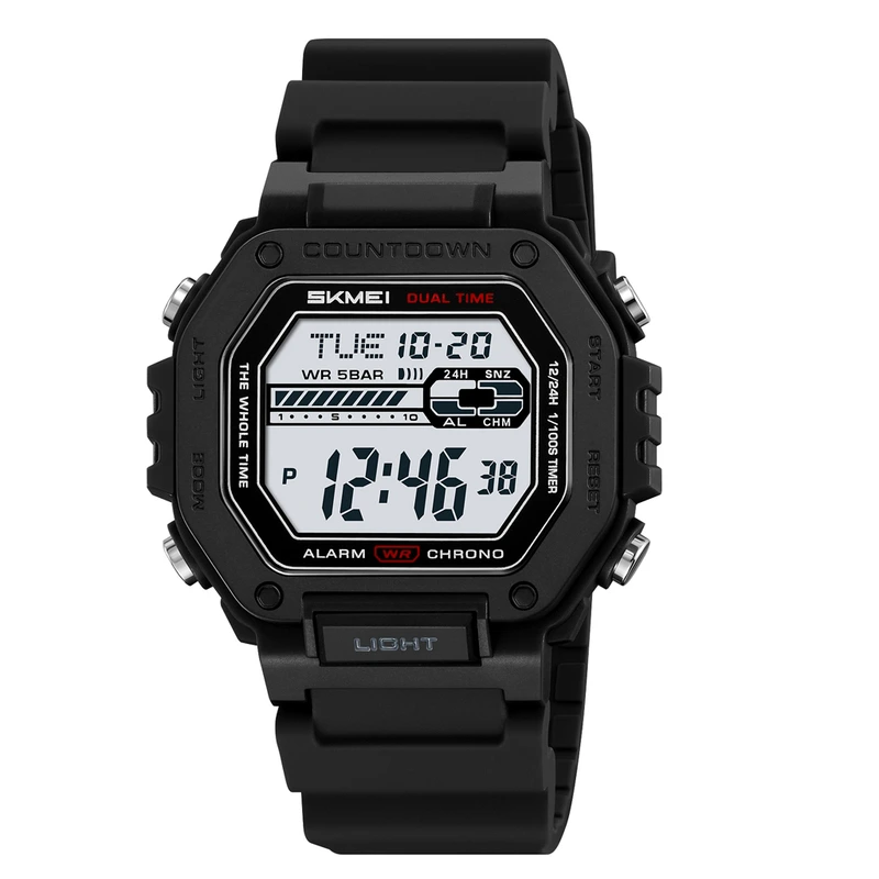 Наручний годинник Skmei 2523BKWT Black/White