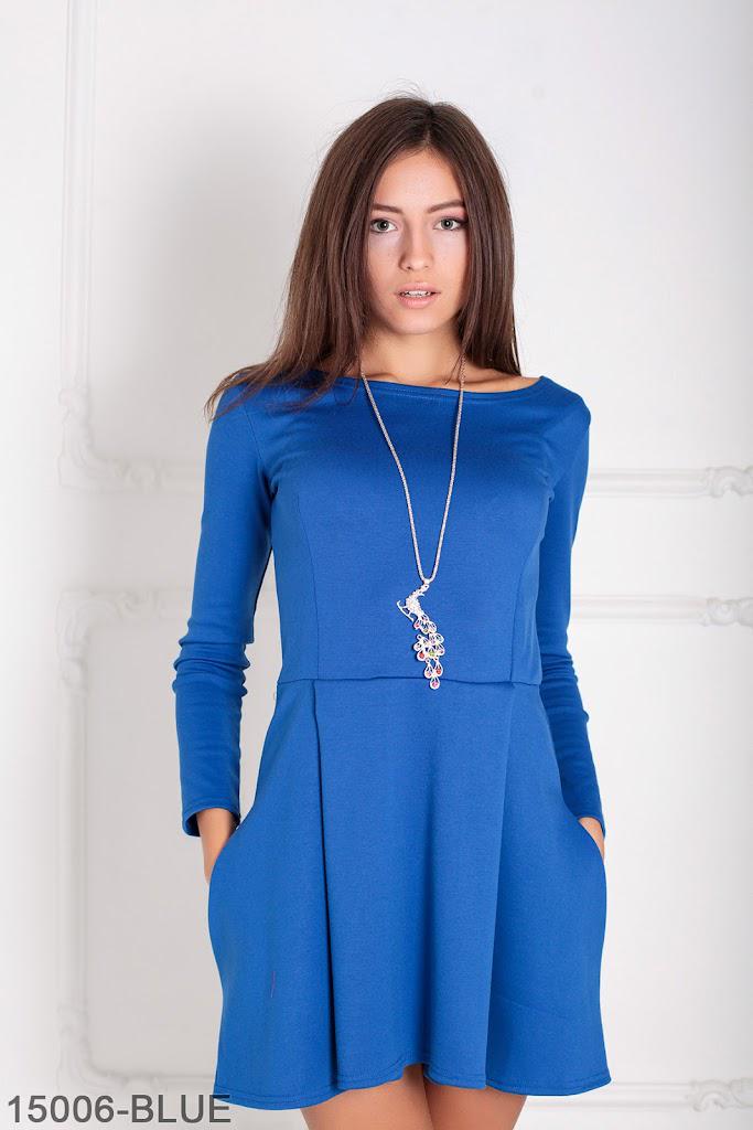 Платье женское Podium Alay 15006-BLUE M Синий - фото 5