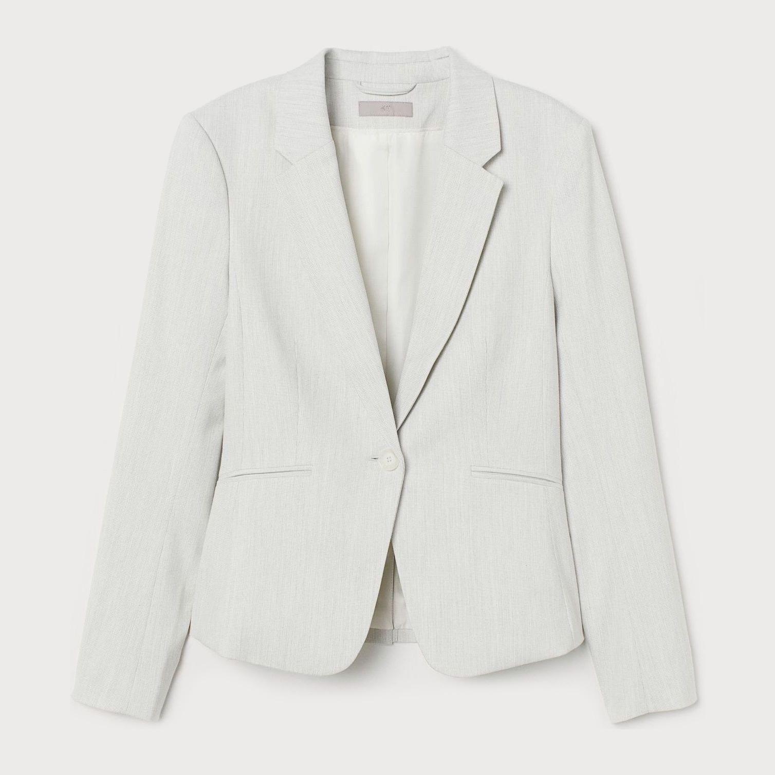 Жакет H&M Меланж р. 32 Світло-сірий (2803568601) Жакет H&M Меланж р. 32 Світло-сірий (2803568601)