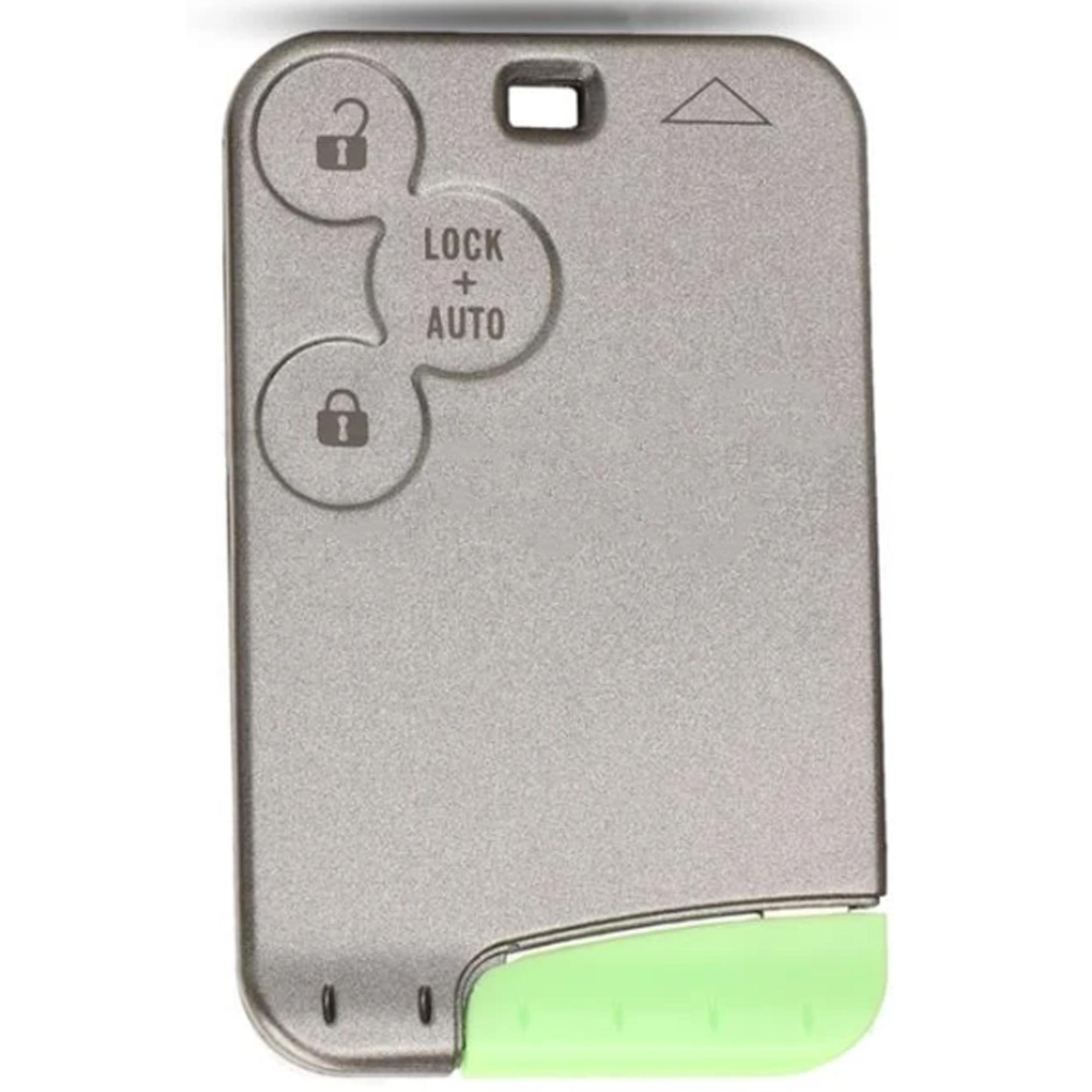 Ключ карта корпус ключа на 3 кнопки Renault Laguna 2 (2000-2007) Ключ карта корпус ключа на 3 кнопки Renault Laguna 2 (2000-2007)