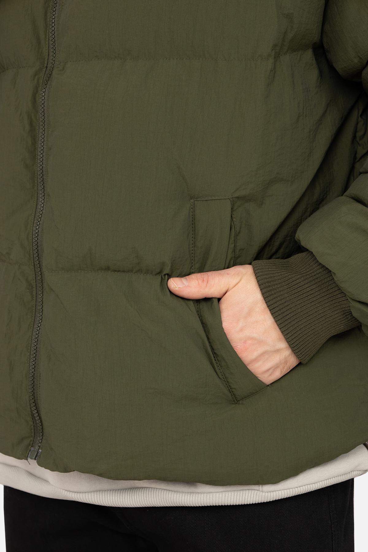 Куртка мужская р. 48 Хаки (SKT001026200) - фото 4 Куртка мужская р. 48 Хаки (SKT001026200) - фото 4