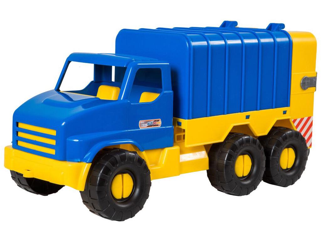 Іграшкова машинка Wader City truck Сміттєвоз 49x21x19 см (39399) - фото 1