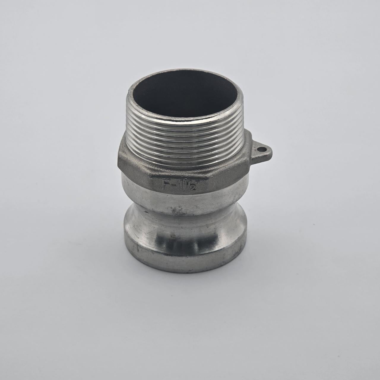 Штуцер камлок тип F F150 1 1/2" с наружной резьбой G 1 1/2"/DN 40 нержавеющая сталь AISI 316 (502552024) Штуцер камлок тип F F150 1 1/2" с наружной резьбой G 1 1/2"/DN 40 нержавеющая сталь AISI 316 (502552024)