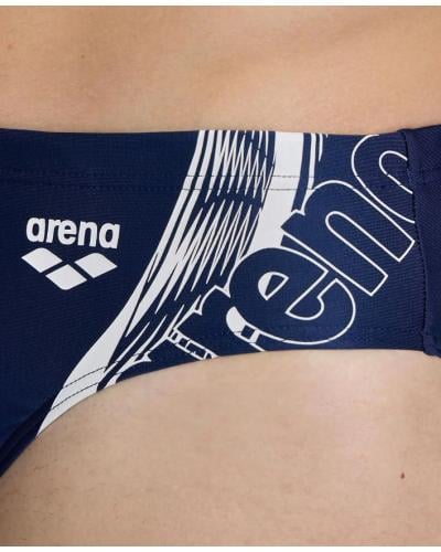 Плавки Arena MEN'S SWIM BRIEFS GRAPHIC р. 85 Синий (005536-710 85) - фото 8