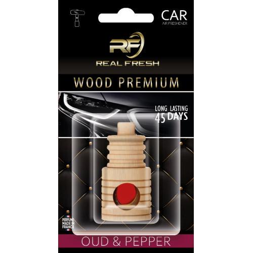 Освежитель воздуха жидкий REAL FRESH WOOD PREMIUM Oud&Pepper 5 мл (00000053839)