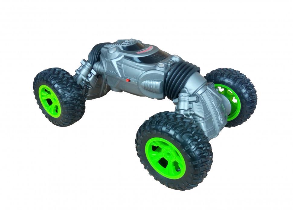 Іграшка на радіокеруванні SUNROZ Twist Climbing Car дитячий трюковий позашляховик 4х4 Сірий (SUN4605)
