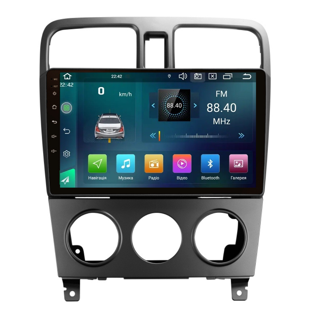 Магнитола штатная CYCLONE C9 CPL GSM Carplay 2/32 GB 4G для Subaru Forester 2002-2008 г. (AR-81549)