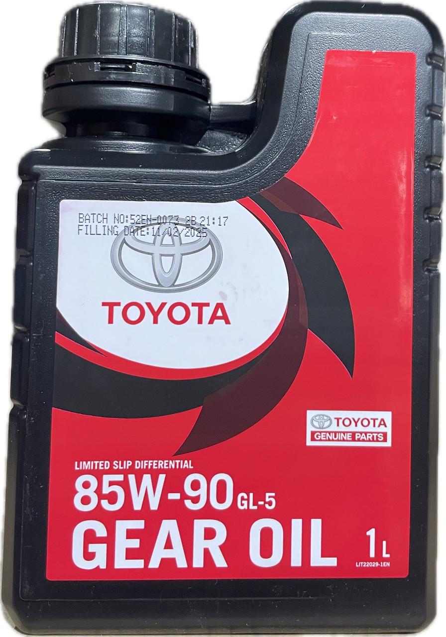 Трансмиссионное масло Toyota Differential Gear Oil 85W-90 GL-5 1 л (0888581163)