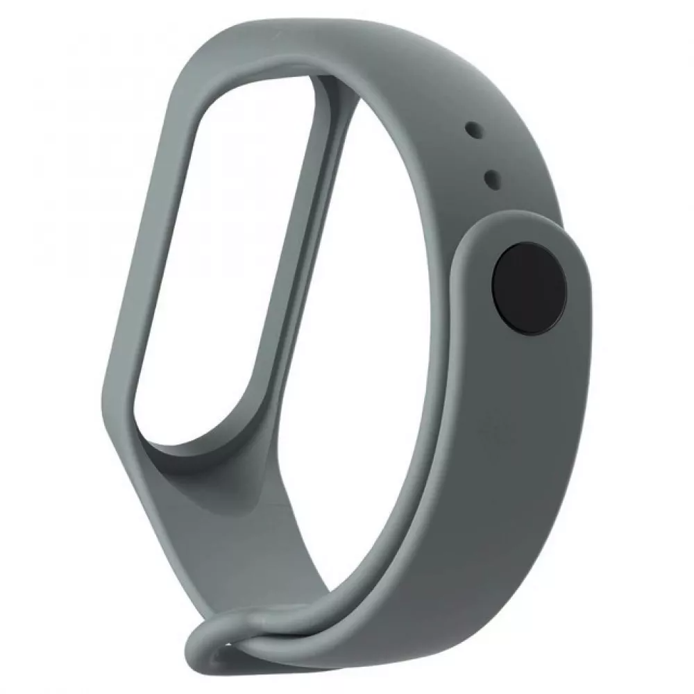 Ремешок для Xiaomi Mi Band 3/4 Dark Gray (9e22022b)